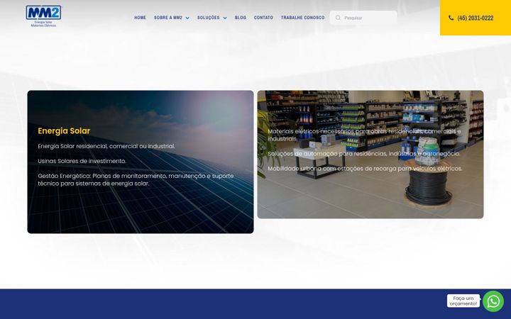 Screenshot of grupomm2.com.br