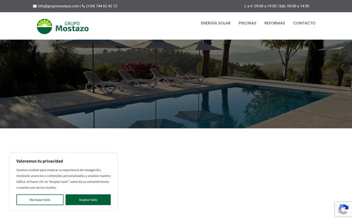 Screenshot of grupomostazo.org