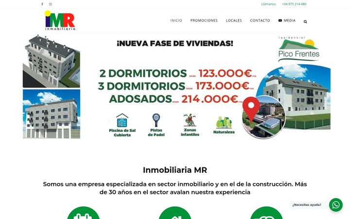 Screenshot of grupomr.es