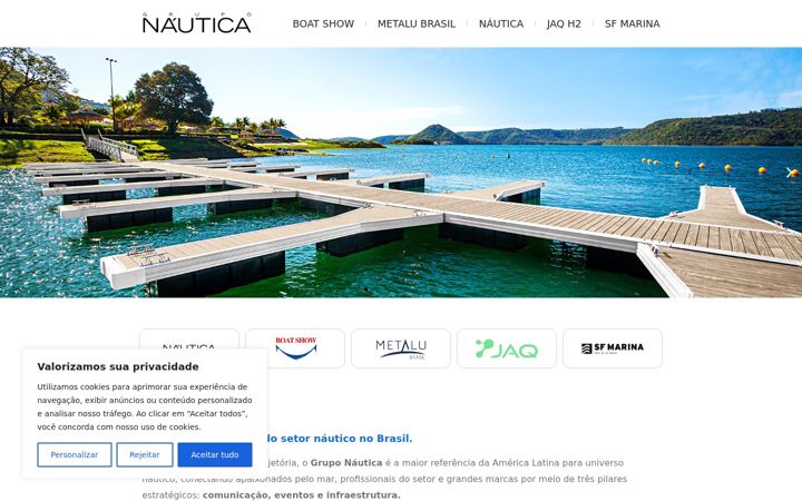 Screenshot of gruponautica.com.br