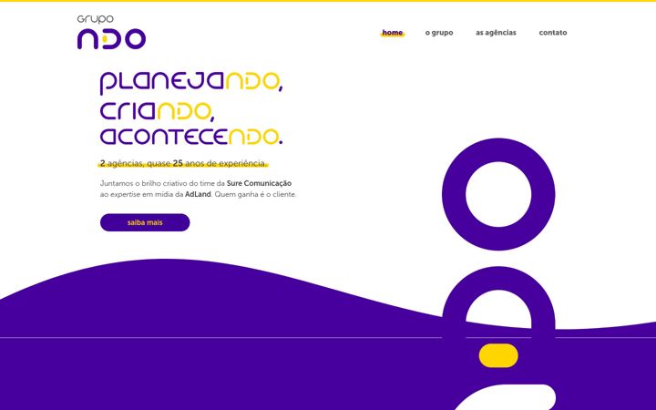 Screenshot of grupondo.com.br