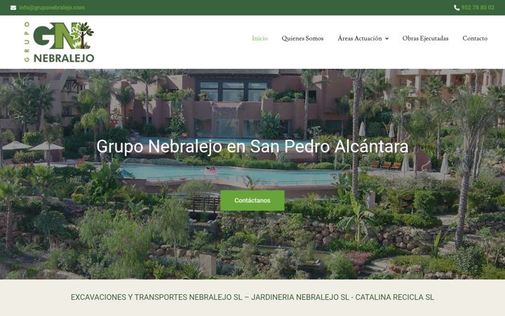 Screenshot of gruponebralejo.com