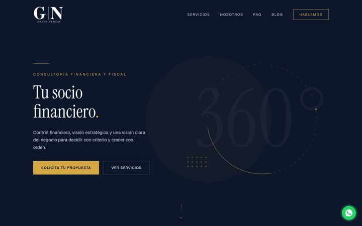 Screenshot of gruponemein.com
