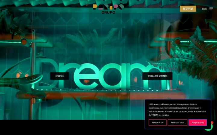 Screenshot of grupoparipe.com