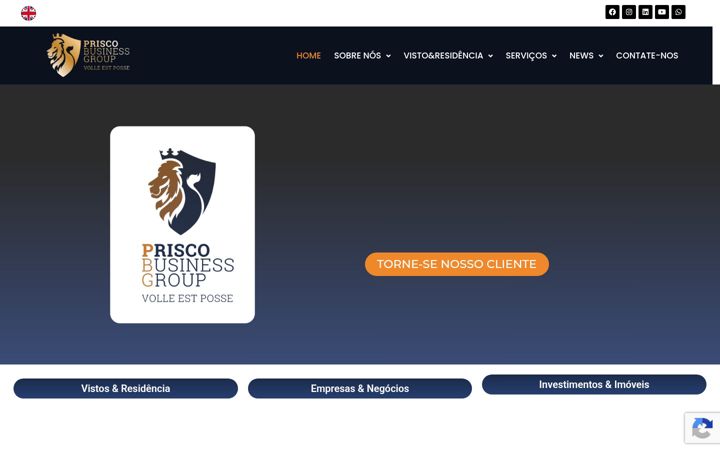 Screenshot of grupoprisco.com