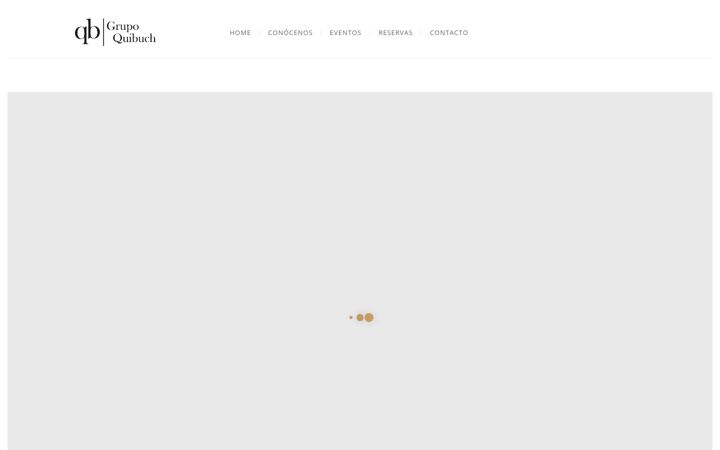 Screenshot of grupoqb.com