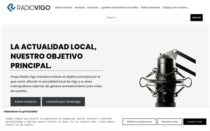 Screenshot of gruporadiovigo.com