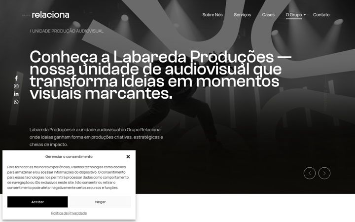 Screenshot of gruporelaciona.com.br