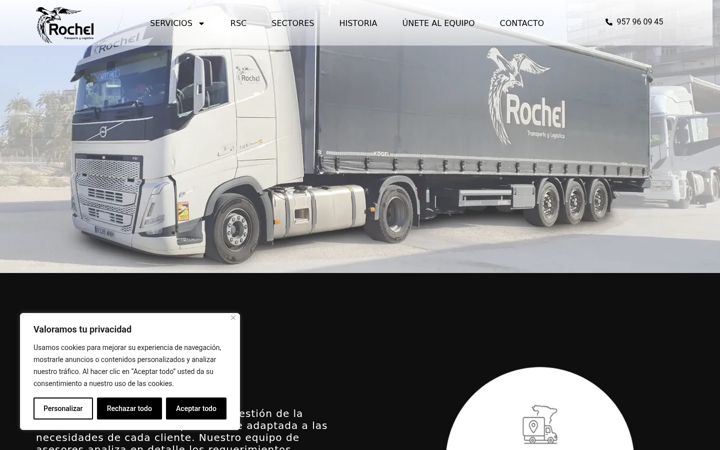 Screenshot of gruporochel.com