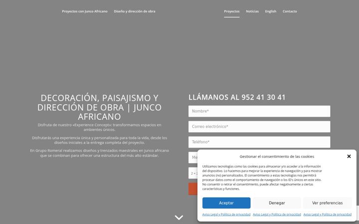 Screenshot of gruporomeral.es