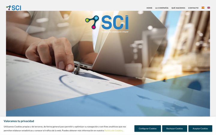Screenshot of gruposci.es