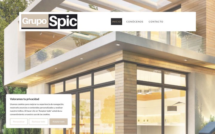Screenshot of grupospic.es