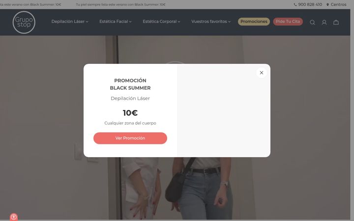 Screenshot of grupostop.com
