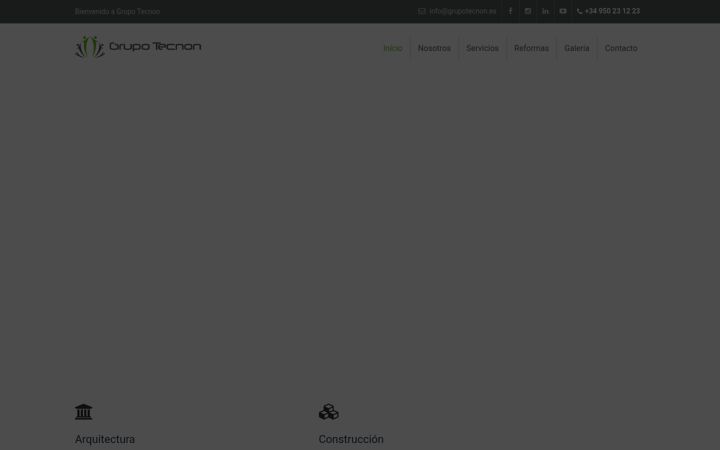 Screenshot of grupotecnon.es