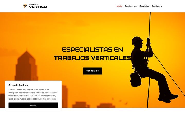 Screenshot of grupoverticalreformas.com
