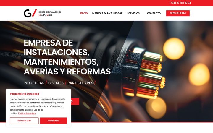 Screenshot of grupoviga.es