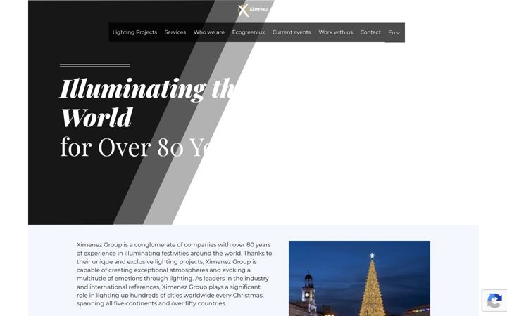 Screenshot of grupoximenez.com