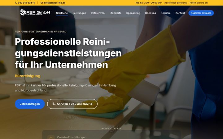 Screenshot of gruppe-fsp.de