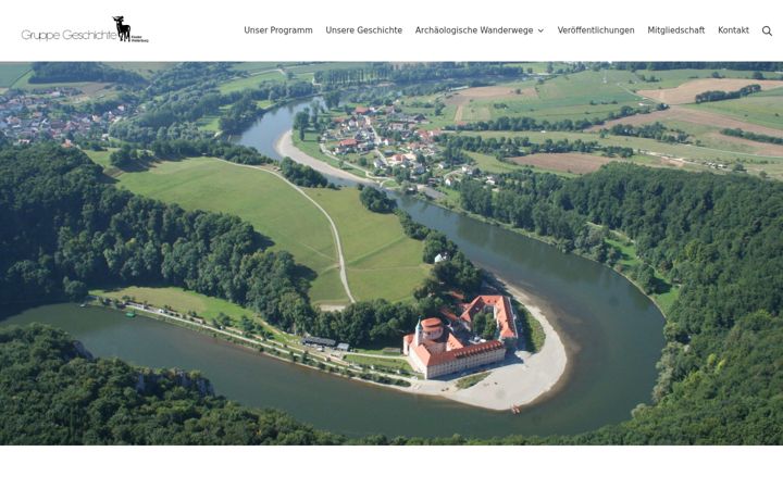 Screenshot of gruppe-geschichte-weltenburg.de