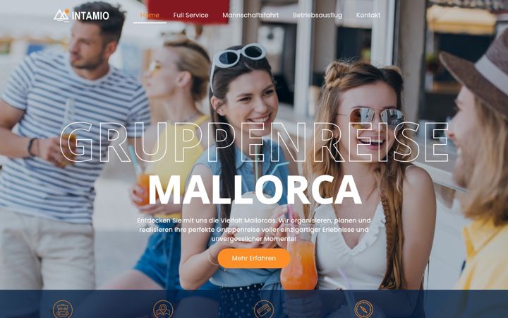Screenshot of gruppenreise-mallorca.com