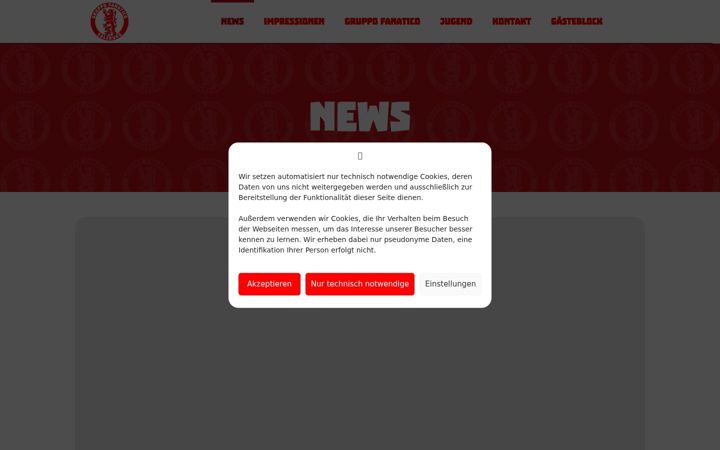 Screenshot of gruppo-fanatico.at