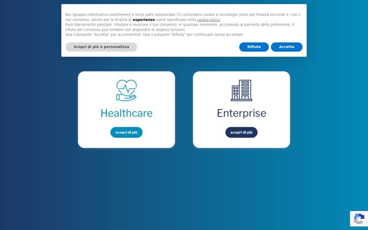 Screenshot of gruppo-informatico.com