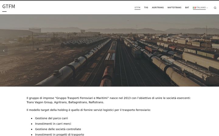 Screenshot of gruppo-tfm.ch