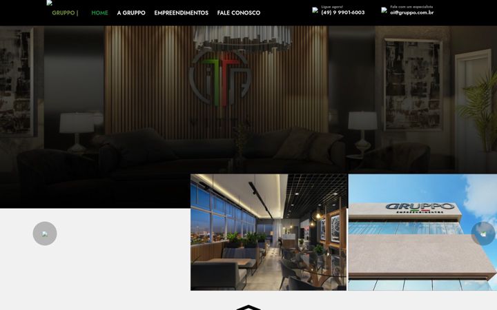 Screenshot of gruppo.com.br
