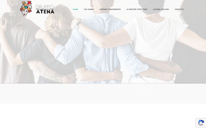 Screenshot of gruppoatena.it
