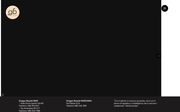Screenshot of gruppobeaute.it