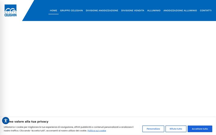 Screenshot of gruppoceleghin.com