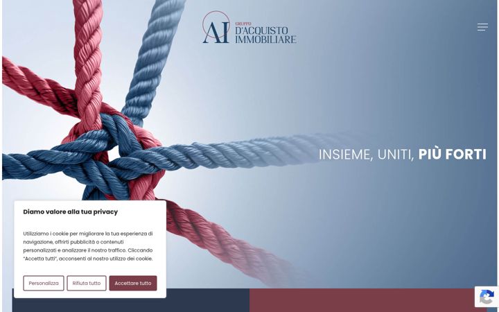 Screenshot of gruppodacquistoimmobiliare.it