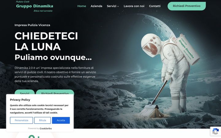 Screenshot of gruppodinamika.it