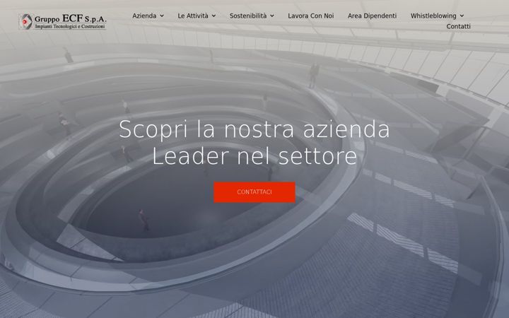 Screenshot of gruppoecfspa.com