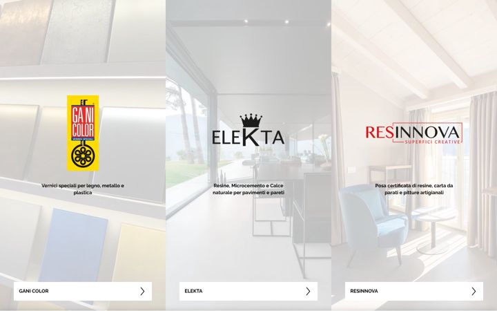 Screenshot of gruppogani.com