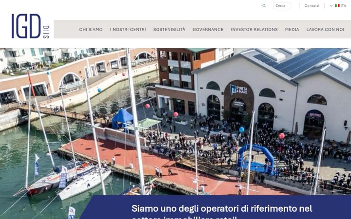 Screenshot of gruppoigd.it