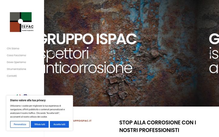 Screenshot of gruppoispac.it