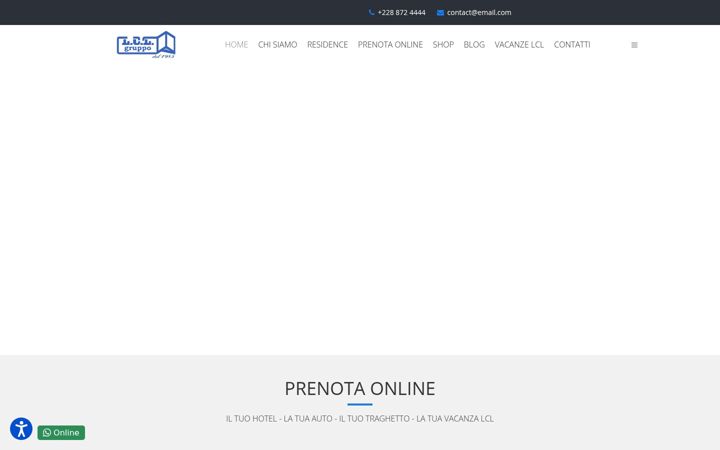 Screenshot of gruppolcl.com