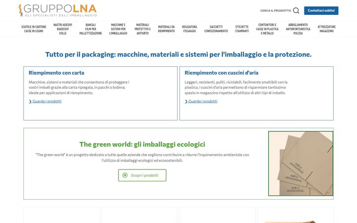 Screenshot of gruppolna.it