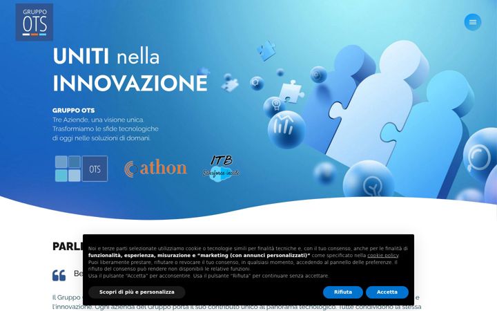 Screenshot of gruppoots.com