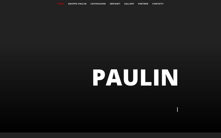 Screenshot of gruppopaulin.it