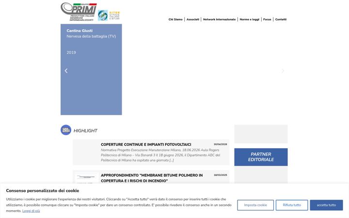 Screenshot of gruppoprimi.it