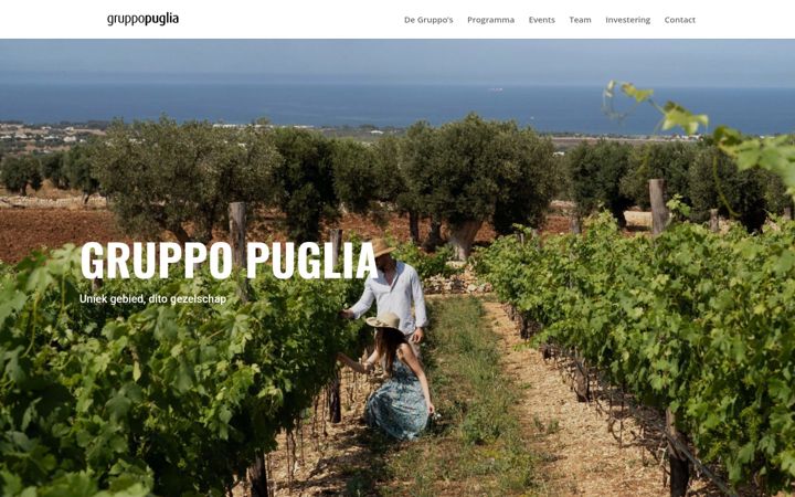 Screenshot of gruppopuglia.nl