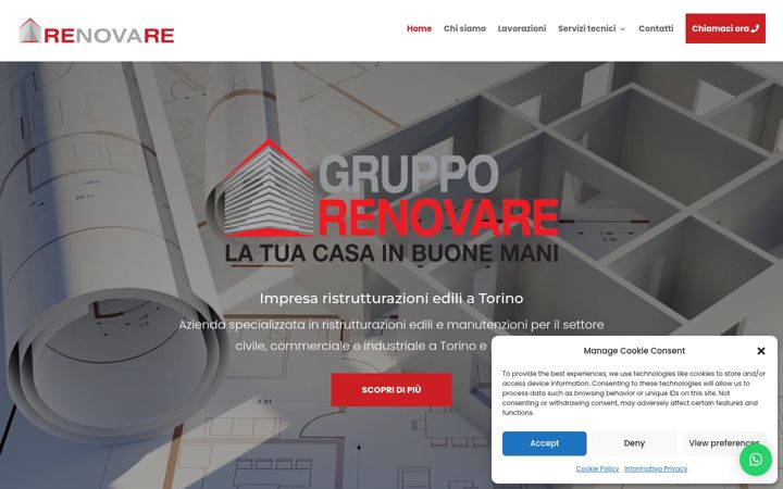 Screenshot of grupporenovare.it
