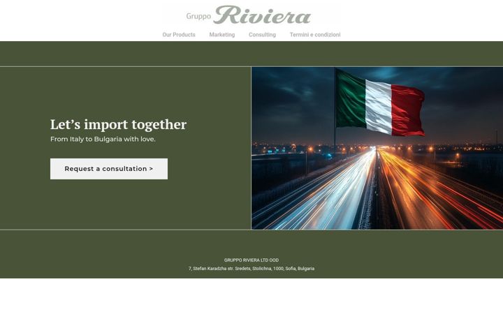 Screenshot of grupporiviera.it