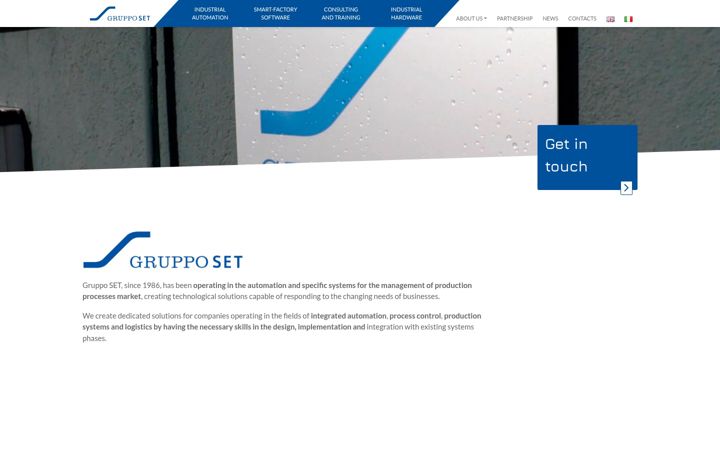 Screenshot of grupposet.it