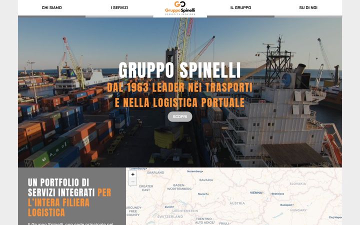 Screenshot of gruppospinelli.com
