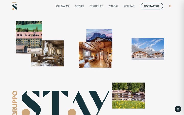 Screenshot of gruppostay.com