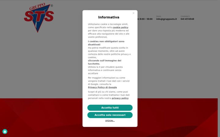 Screenshot of grupposts.it