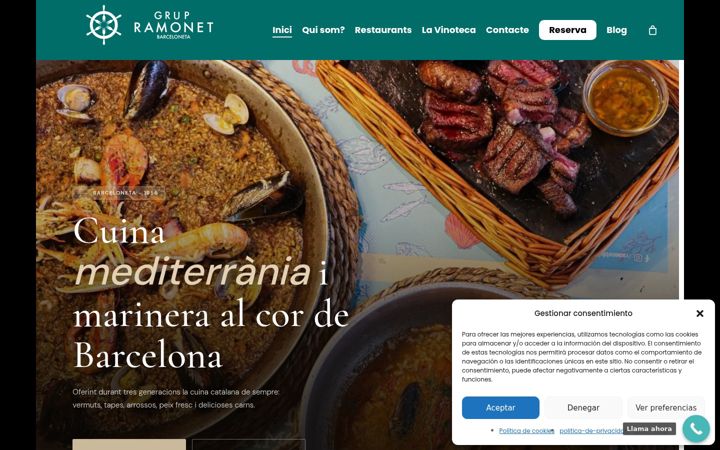 Screenshot of grupramonet.com
